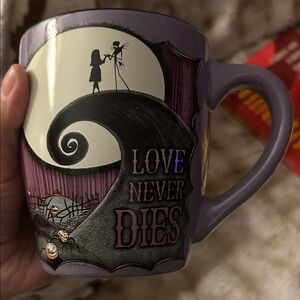 Love Never Dies Purple Ceramic Coffee Mug